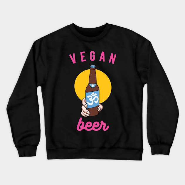 Vegan Beer Crewneck Sweatshirt by isstgeschichte